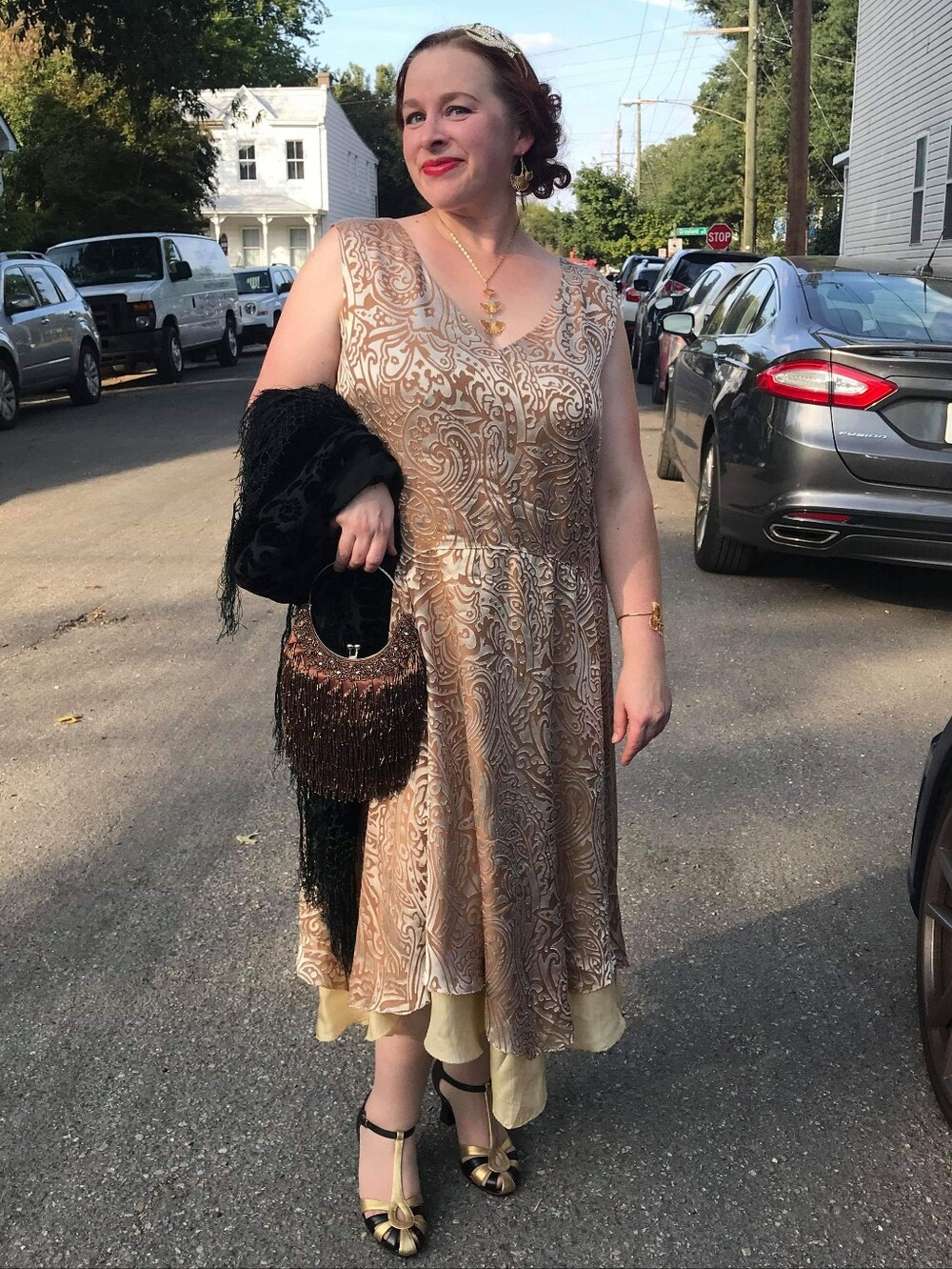 1920s Party Evening Dress